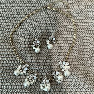 Necklace and earrings set